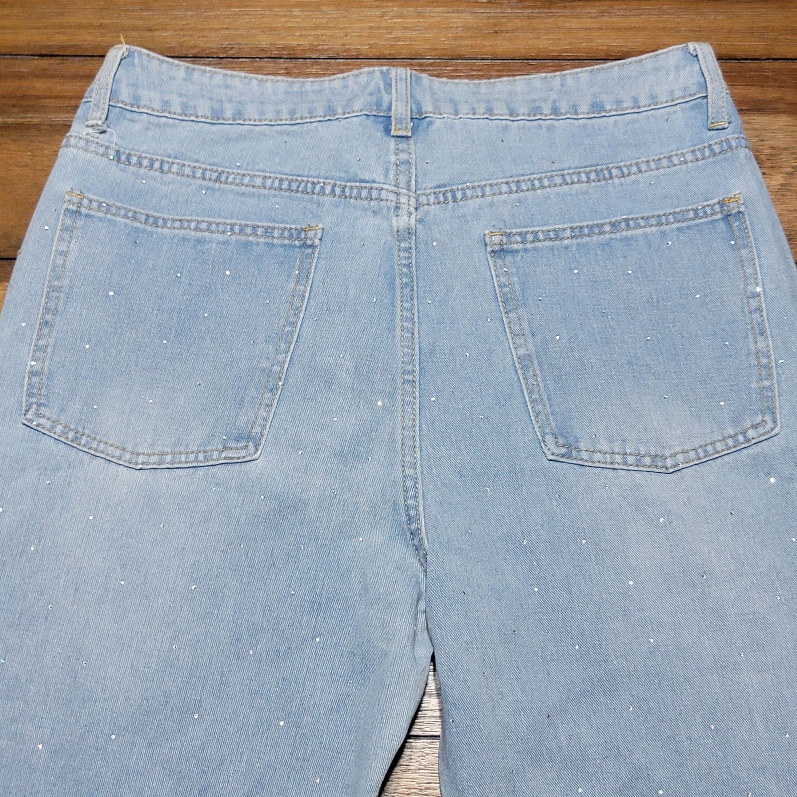 Other Love SOHO Tiny All Over Bling Jeans - Size Junior 13 Size 30" / US 8 / IT 44 - 5 Thumbnail