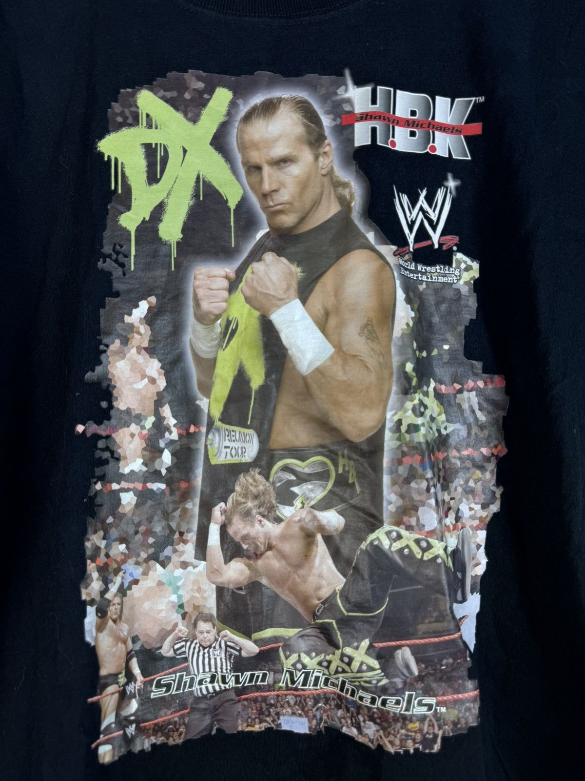 Vintage wwf shawn michaels reprint shirt Vintage wrestling Size US XL / EU 56 / 4 - 3 Thumbnail