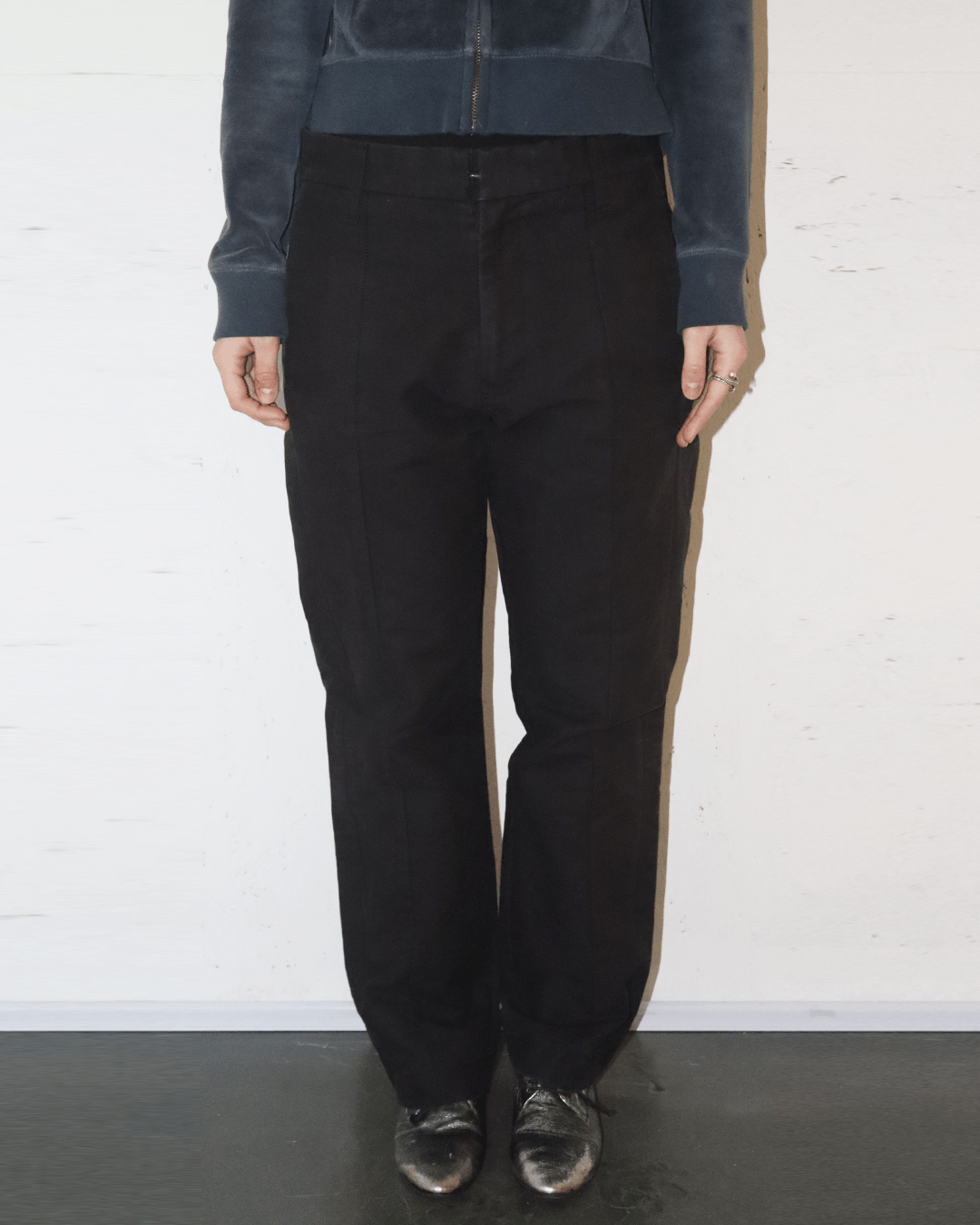 N4 N4 Stitched Pintuck Detail Pants Size US 31 - 2 Thumbnail