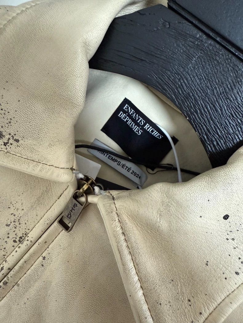 Enfants Riches Deprimes enfants riches deprimes24 SS leather white mystery man leat Size US L / EU 52-54 / 3 - 2 Thumbnail