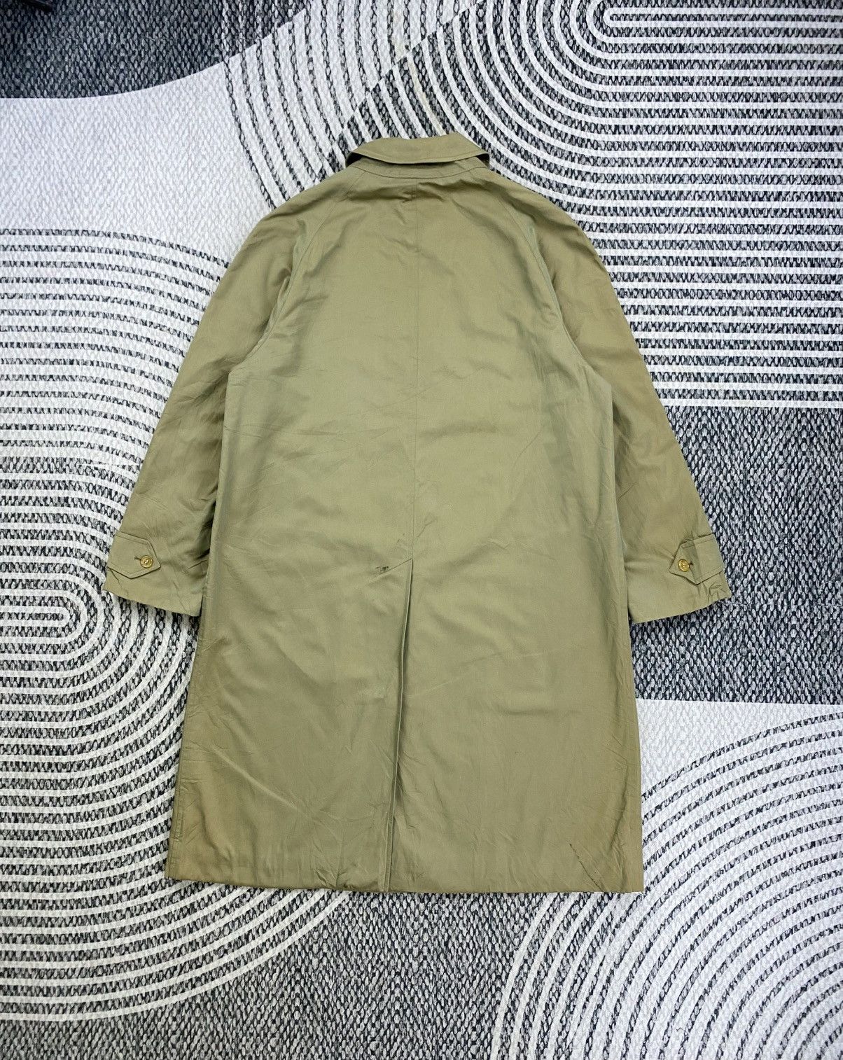 Burberry Vintage Burberrys Nova Checked Trench Coat Jacket Size US M / EU 48-50 / 2 - 3 Thumbnail