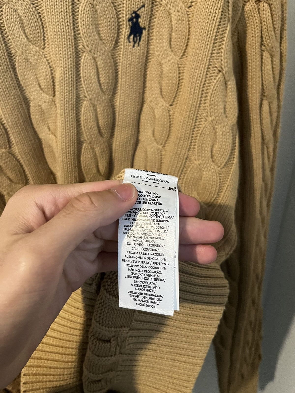 Ralph Lauren Câble-knit sweater Ralph Lauren Size US M / EU 48-50 / 2 - 4 Thumbnail