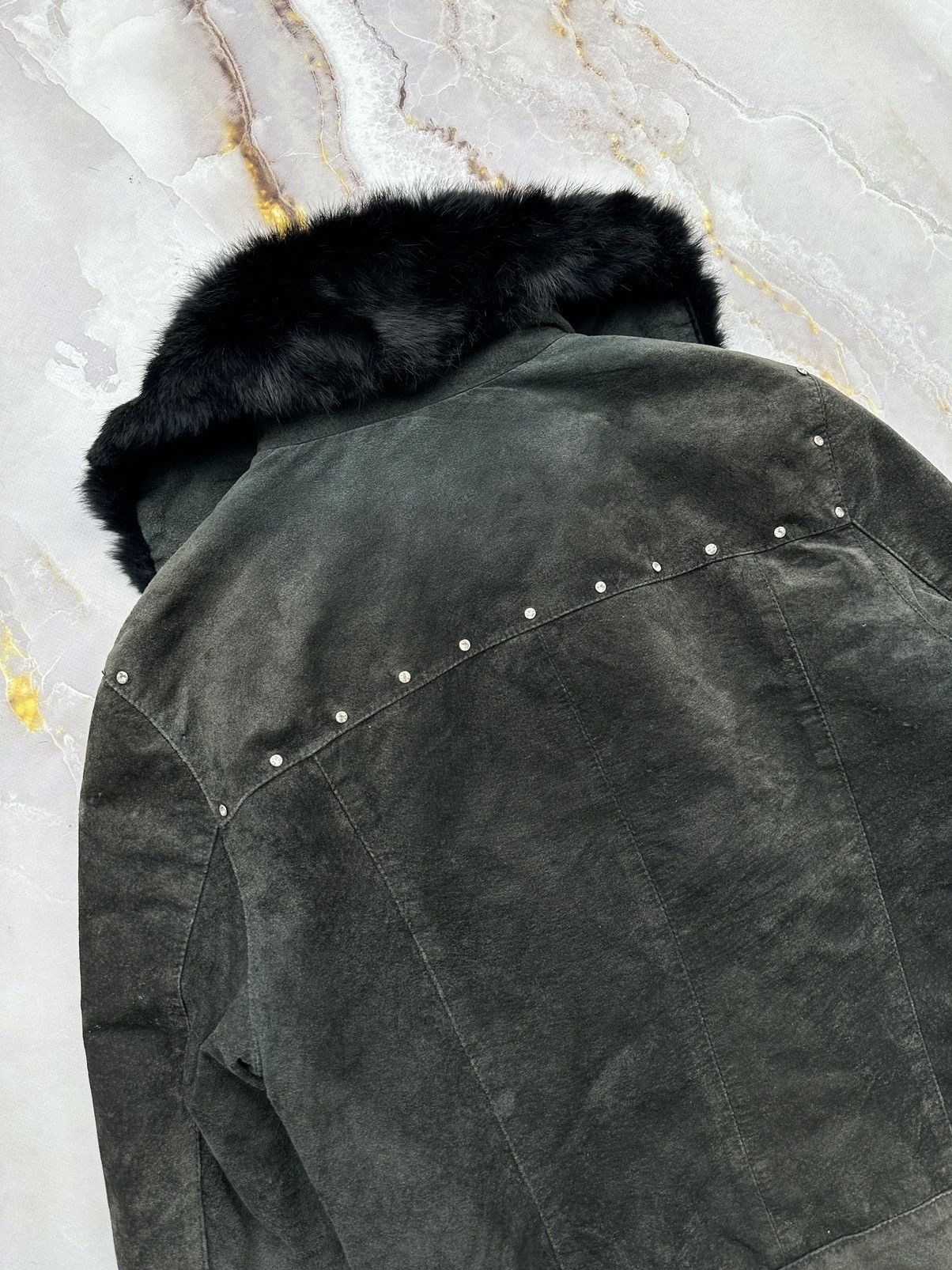 Japanese Brand Vintage Leather Jacket Size M / US 6-8 / IT 42-44 - 11 Thumbnail
