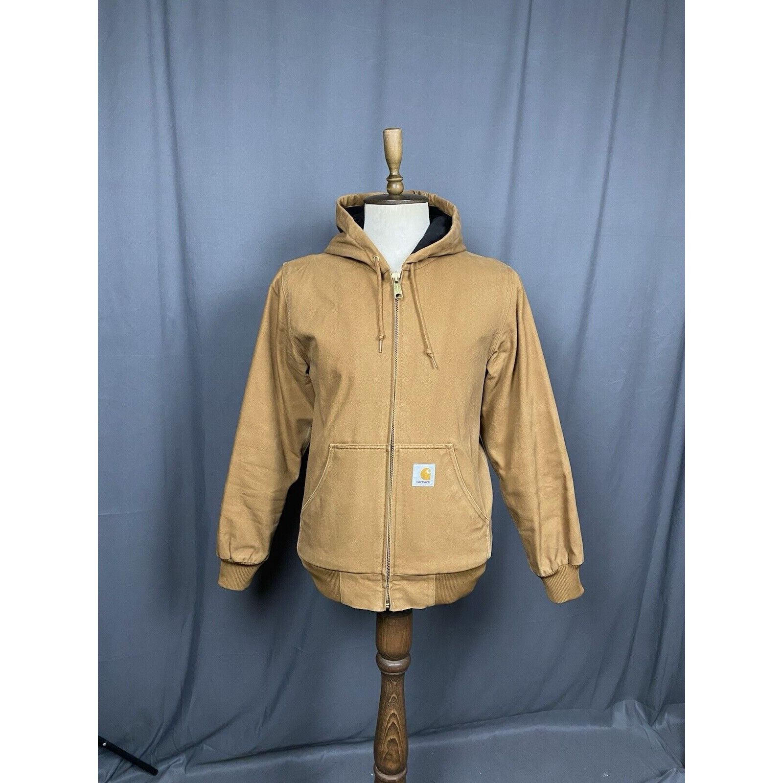 Carhartt MINT! Carhartt Active Men's Brown Beige Insulated Hooded Jac Size US M / EU 48-50 / 2 - 1 Thumbnail