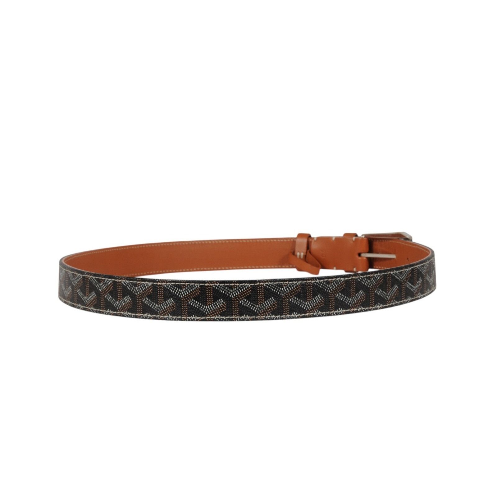 Fregate Belt 90 31 32 Black Brown Leather - 02533