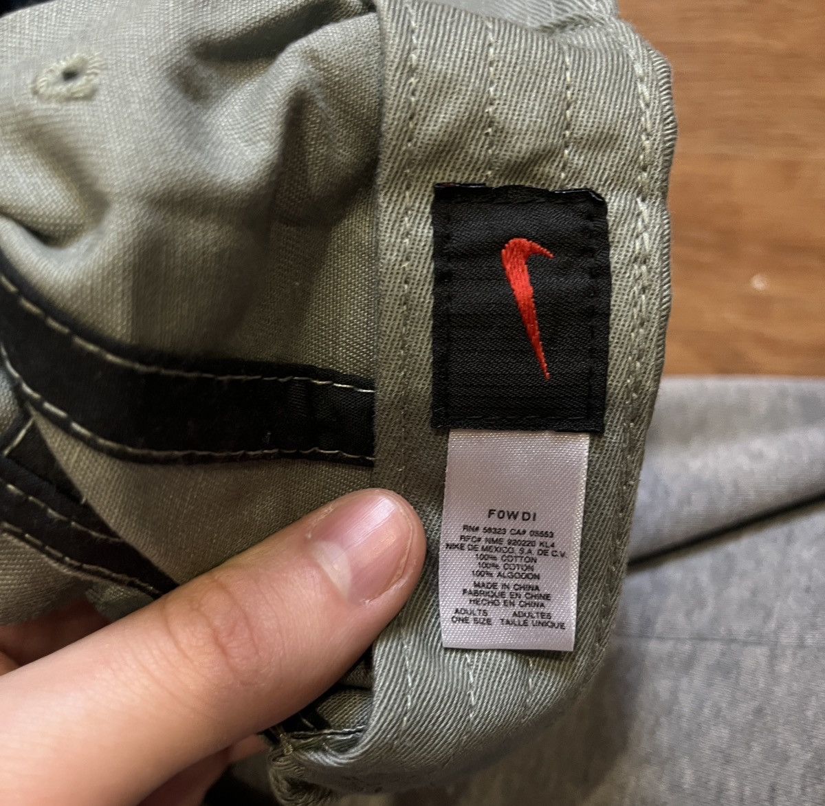 Nike × Vintage Nike Vinnyage Cap Size ONE SIZE - 5 Thumbnail