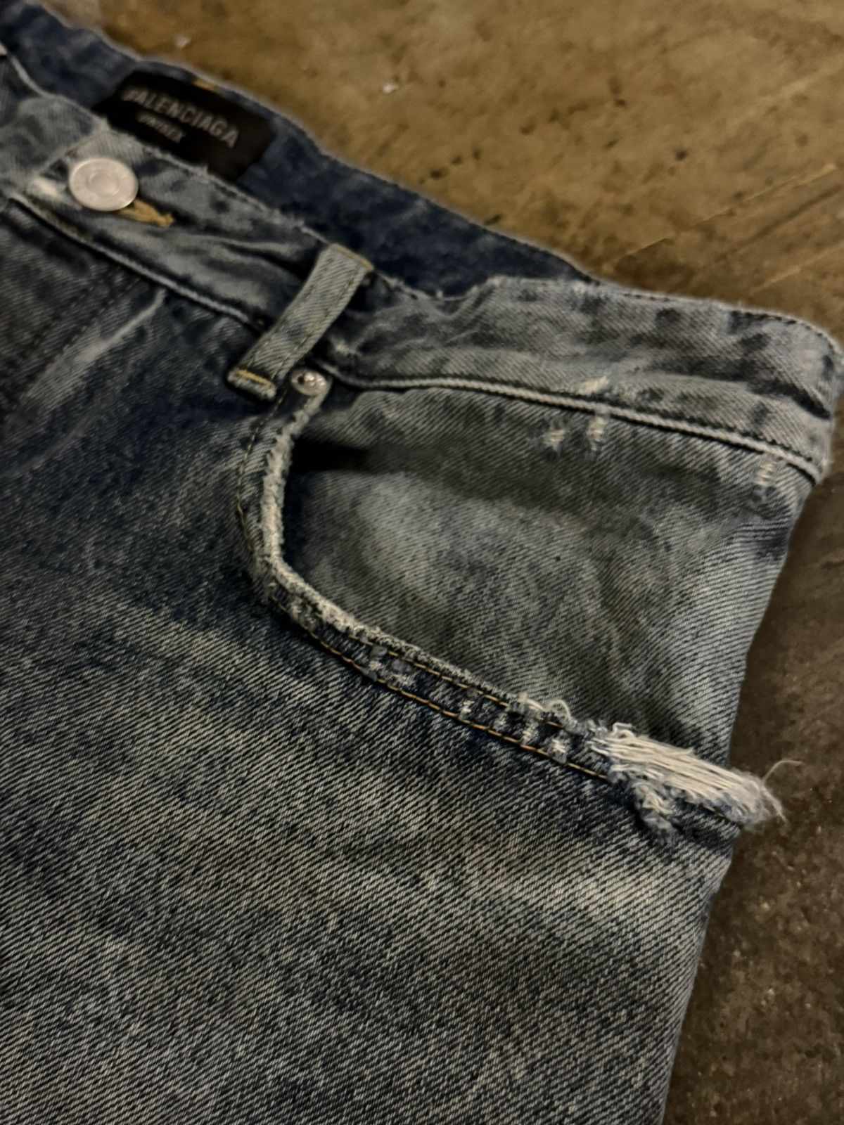 Balenciaga Balenciaga mud denims Size US 32 / EU 48 - 4 Thumbnail