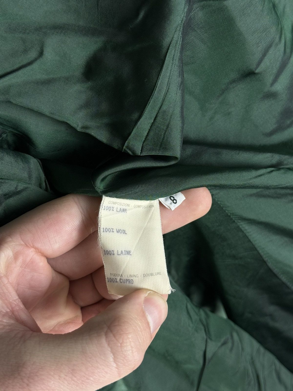 Versace Vintage Gianni Versace Double-Breasted Wool Coat Jacket Size M / US 6-8 / IT 42-44 - 16 Thumbnail