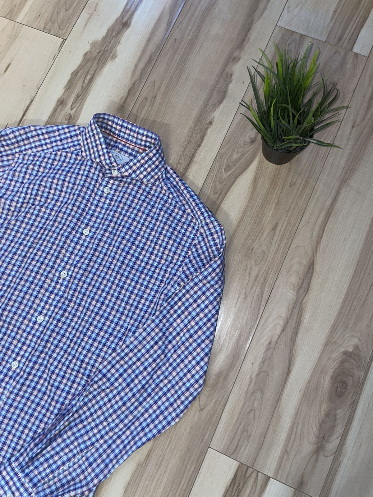 Designer × Eton Shirt Eton Button Up Luxury Streetwear Classic Oldmoney Size US S / EU 44-46 / 1 - 2 Thumbnail