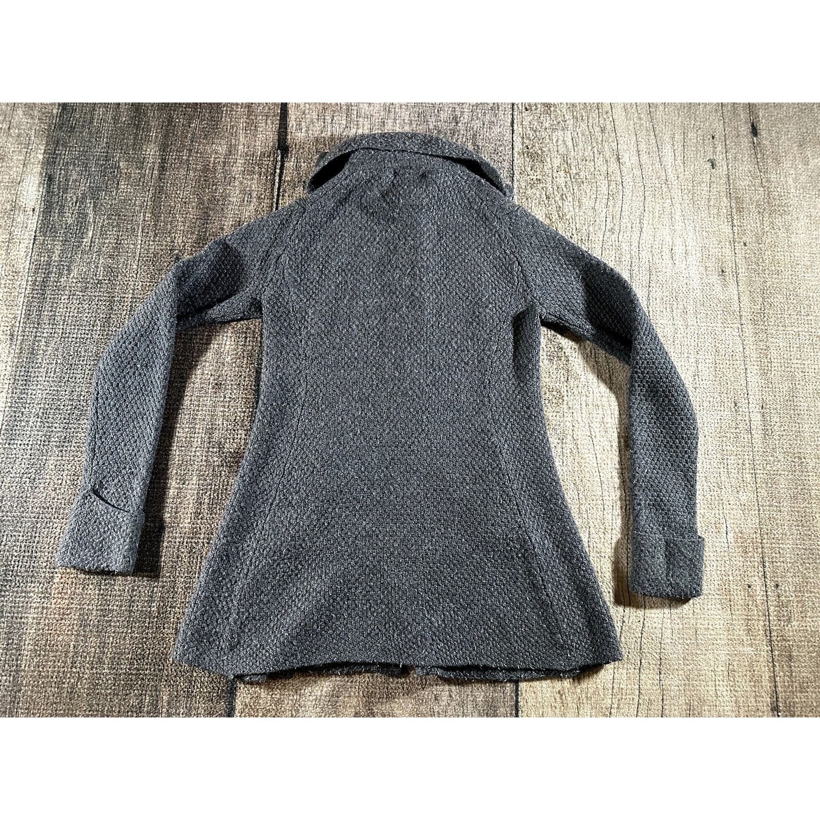 Patagonia Patagonia Women's Small Grey Merino Wool Sweater Coat Knit Size S / US 4 / IT 40 - 7 Thumbnail