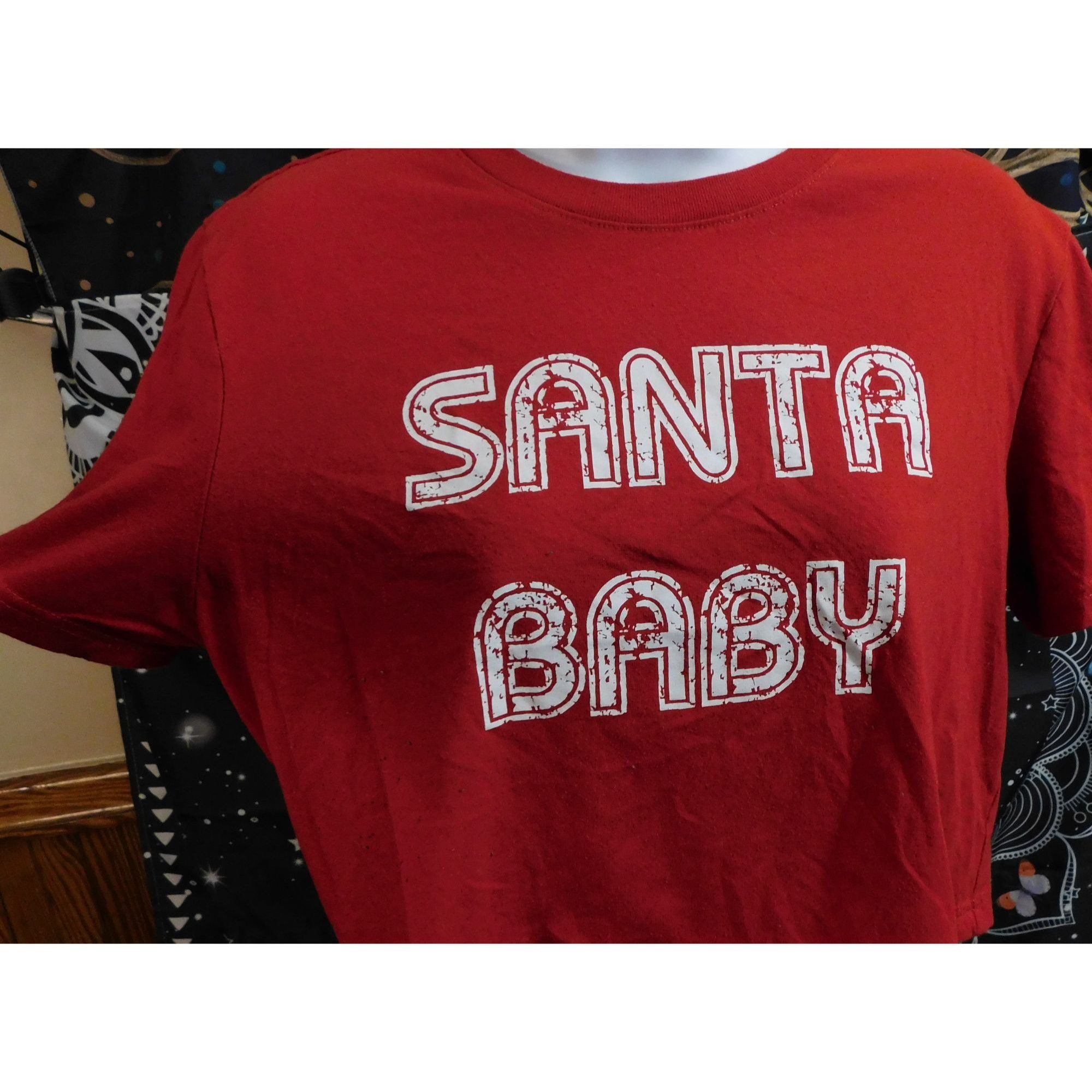 Other Colsie Santa Baby Christmas Crop Top Size M / US 6-8 / IT 42-44 - 4 Thumbnail