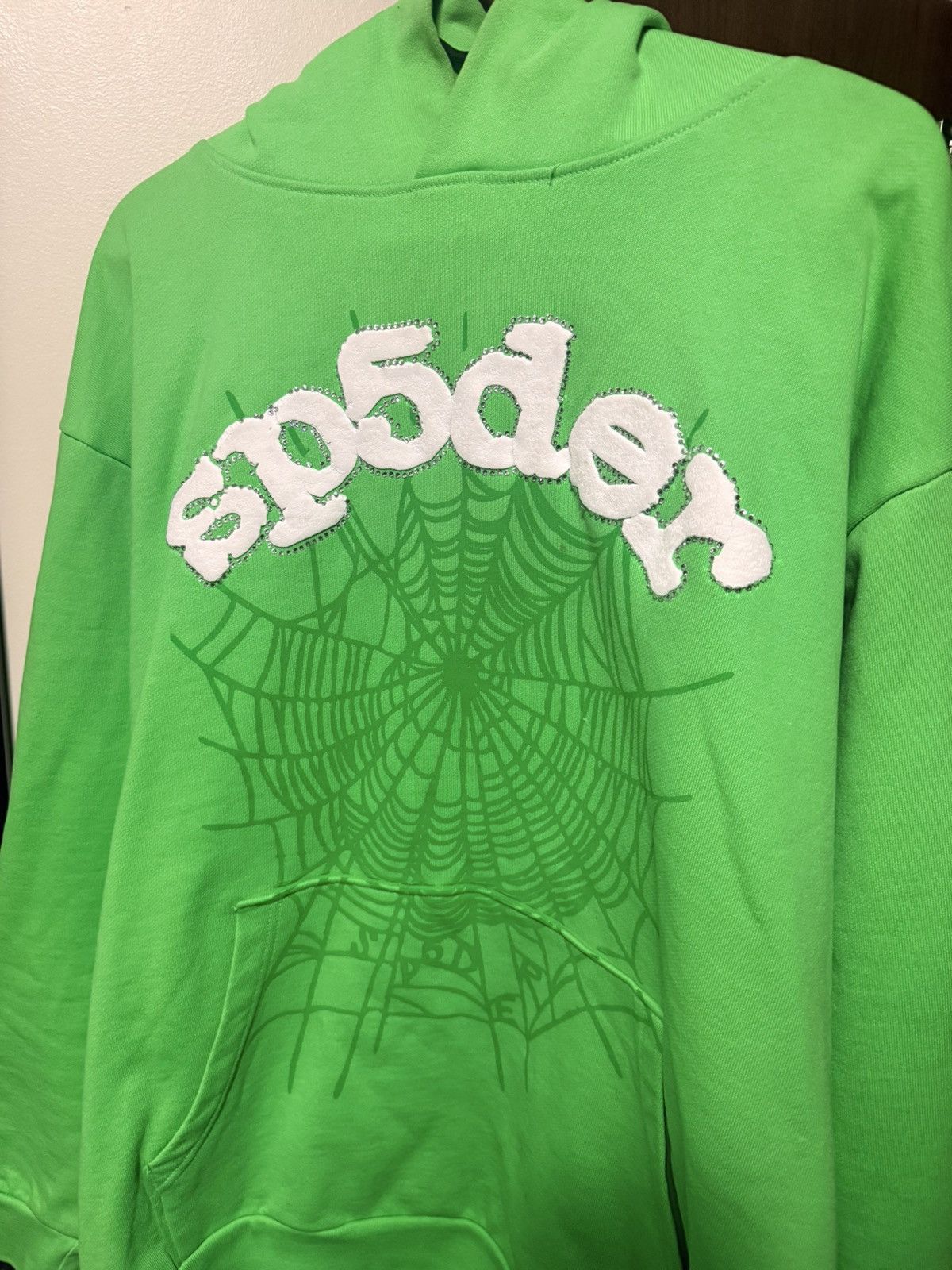 SP5DER Hoodie ‘Slime Green’