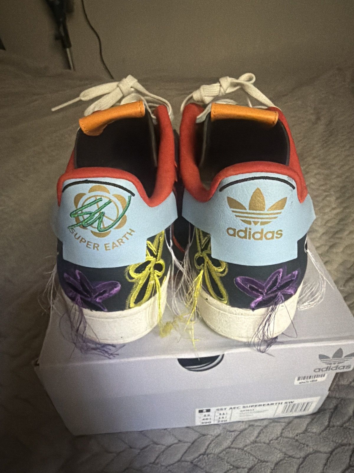 Adidas Adidas shell toe super earth Size US 12 / EU 45 - 2 Thumbnail