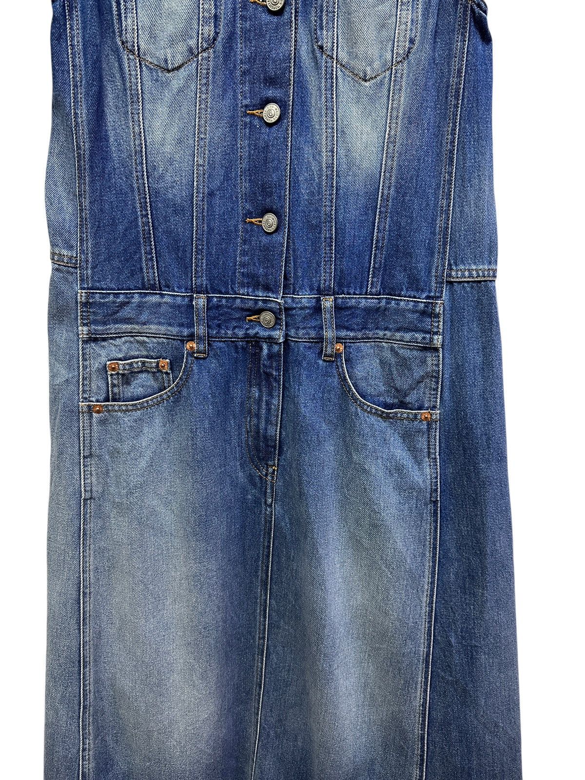 Maison Margiela Maison Margiela Denim Maxi Dress Italy Size S / US 4 / IT 40 - 3 Thumbnail