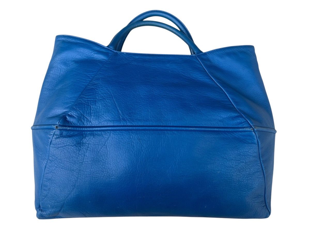 Leather Vintage 2000s Y2K Yohji Yamamoto Y’saccs All Leather Bag Size ONE SIZE - 8 Thumbnail