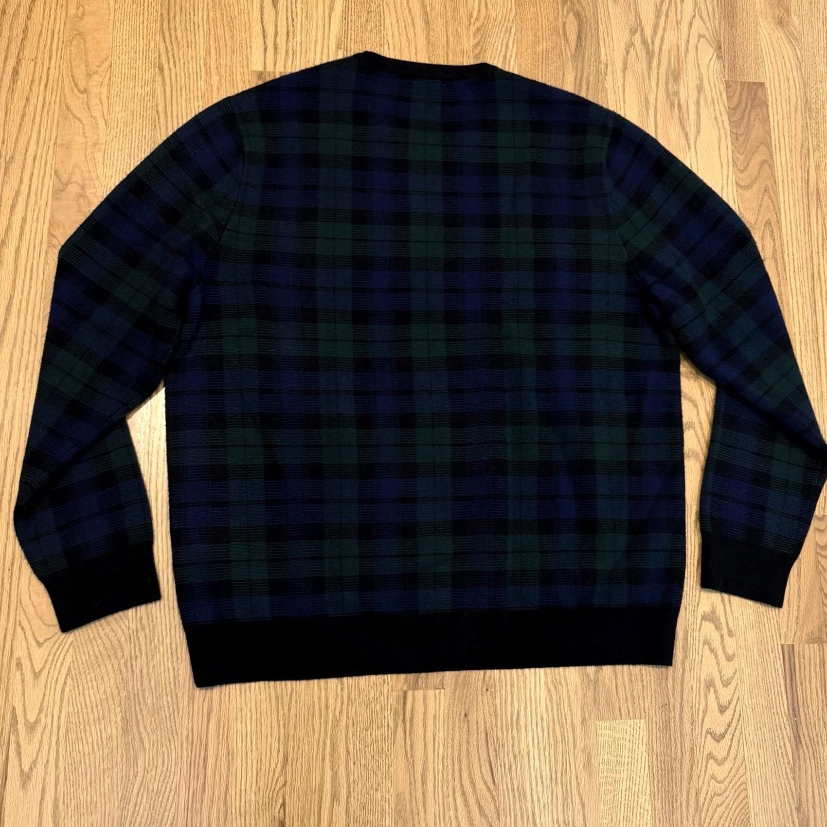 Polo Ralph Lauren Polo Ralph Lauren Sweater Men’s 2XL Plaid Wool Crew Neck Long Sleeve Multicolor Knit Pullover Classic Preppy Designer Breathable Stretch Size US XXL / EU 58 / 5 - 2 Thumbnail