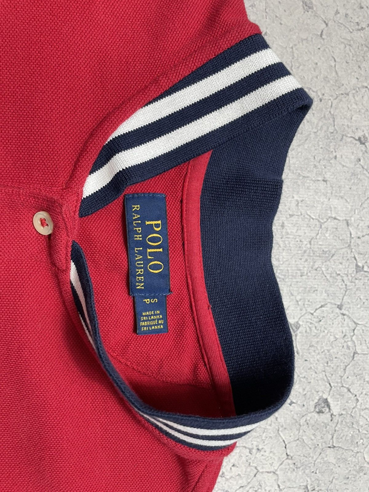 Polo Ralph Lauren Polo Ralph Lauren Button T-Shirt #67 Red Size US S / EU 44-46 / 1 - 7 Thumbnail