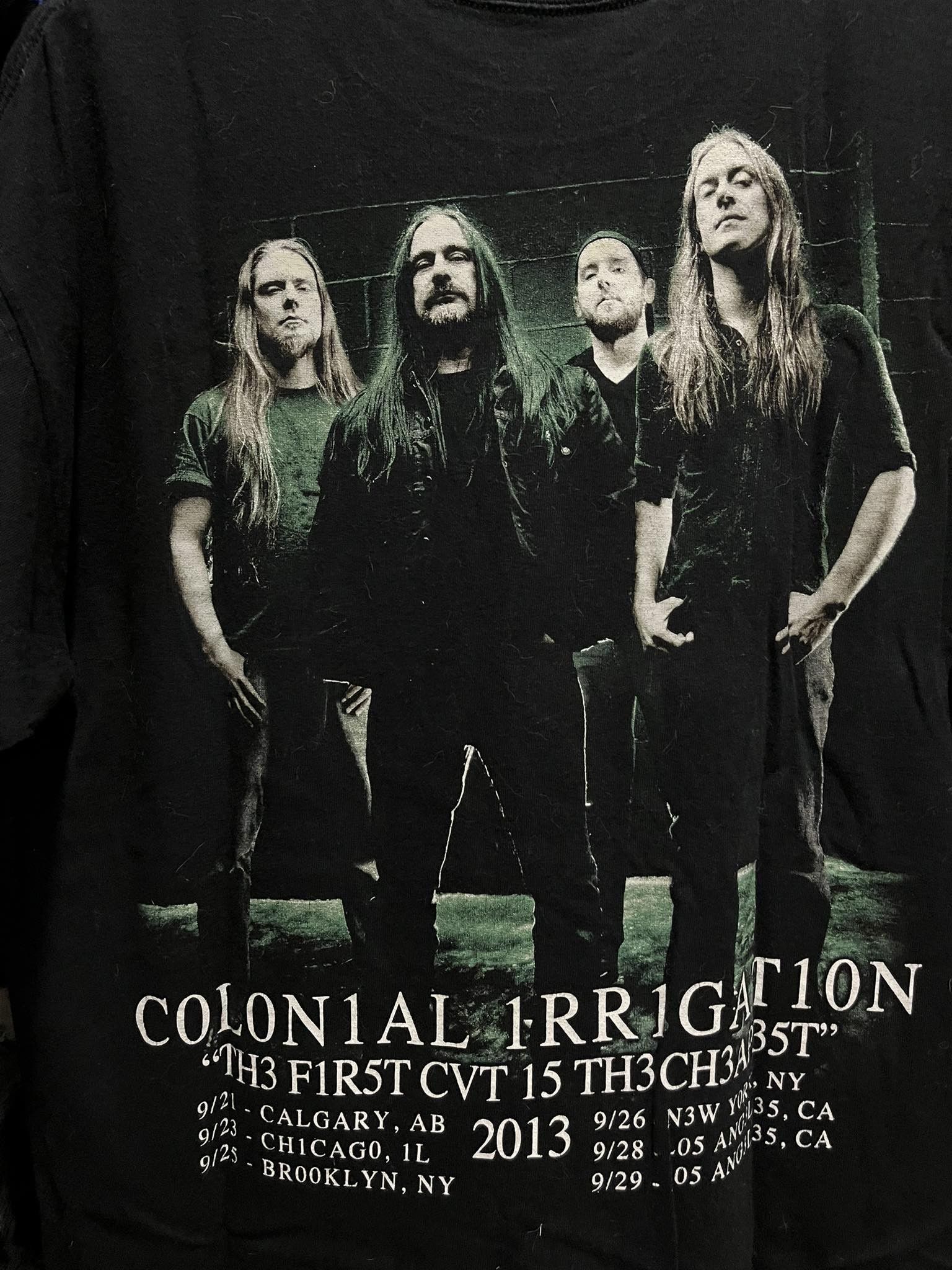 Band Tees Carcass Death Metal USA Tour Tee 2013s Size US L / EU 52-54 / 3 - 4 Thumbnail