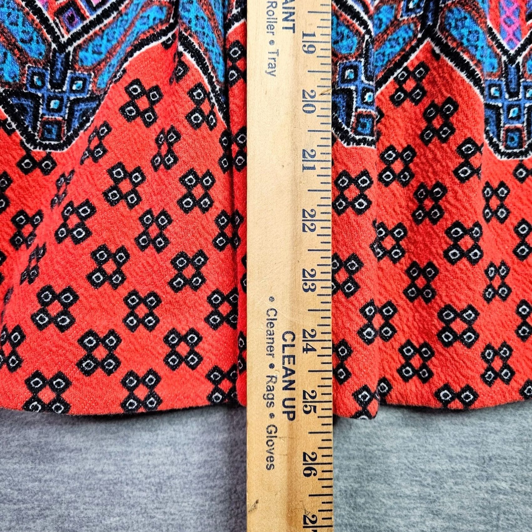 Anthropologie Maeve Anthropologie Womens 0P Sleeveless Fit Flare Dress Pink Blue Geometric Zip Dress Size XS / US 0-2 / IT 36-38 - 6 Thumbnail