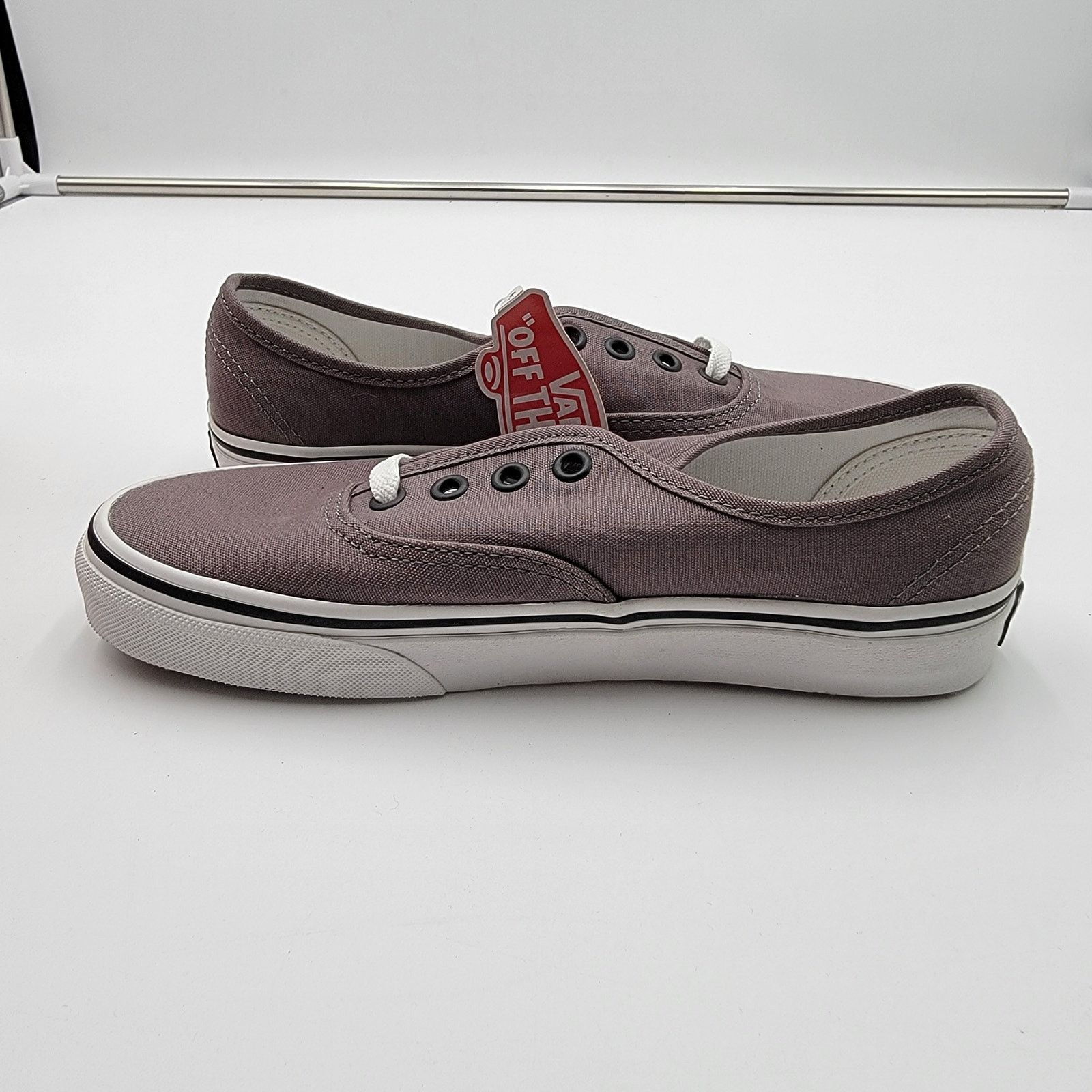 Vans Vans Authentic Pewter Sneakers Sz 5.5M/7W VN000JRAPBQ Size US 5.5 / EU 38 - 2 Thumbnail