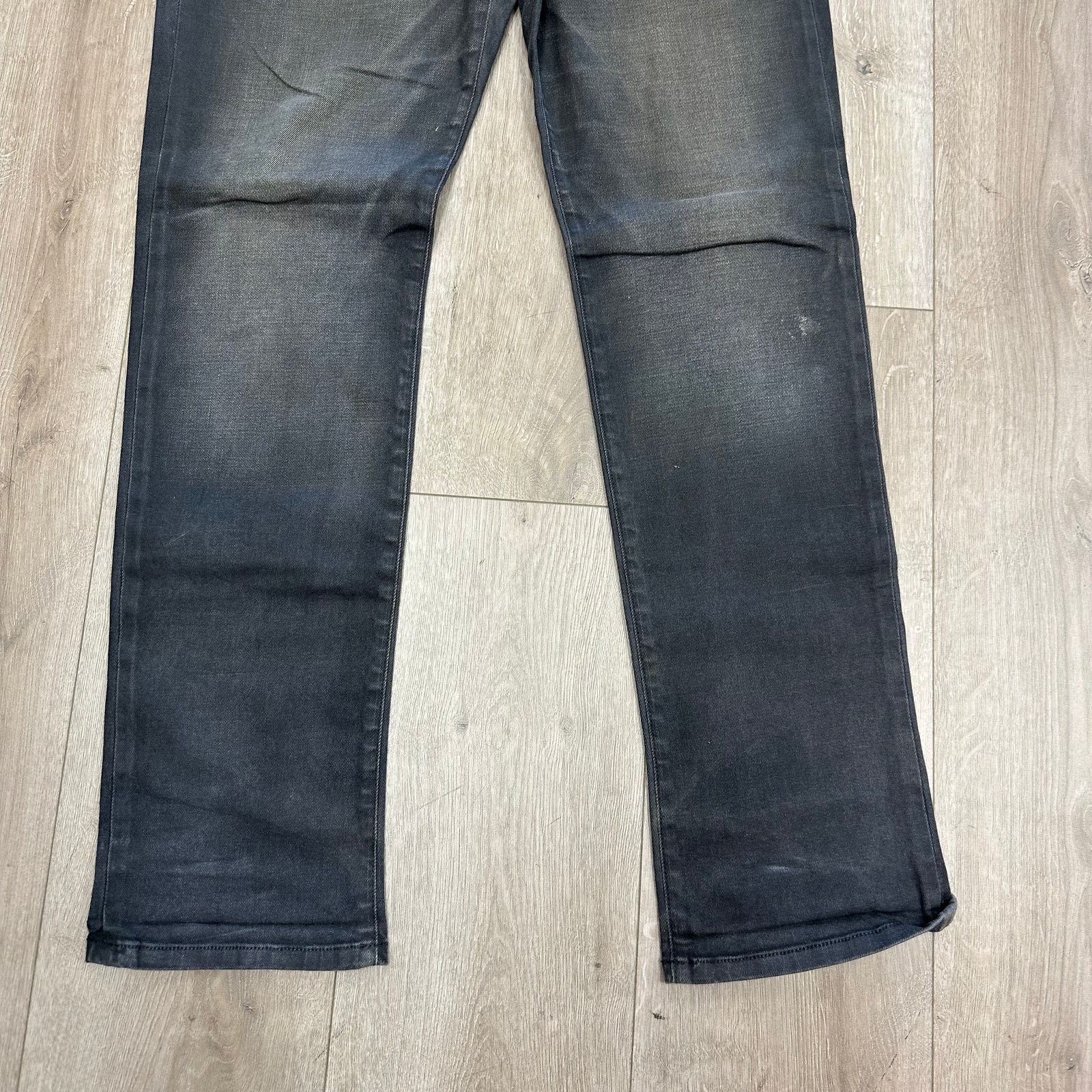 Joe's Joe's The Brixton Straight Narrow Jeans Pants Size 33 Black Size US 33 - 4 Thumbnail