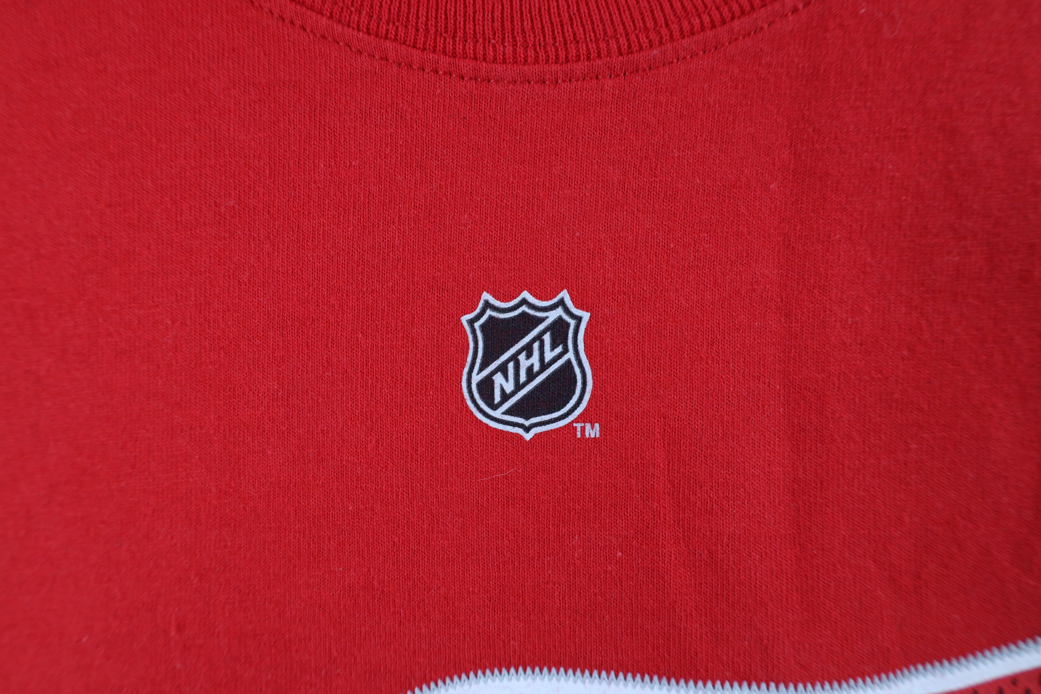 Reebok × Vintage Vintage Reebok Detroit Red Wings Hockey Jersey T-Shirt Size US XL / EU 56 / 4 - 5 Thumbnail