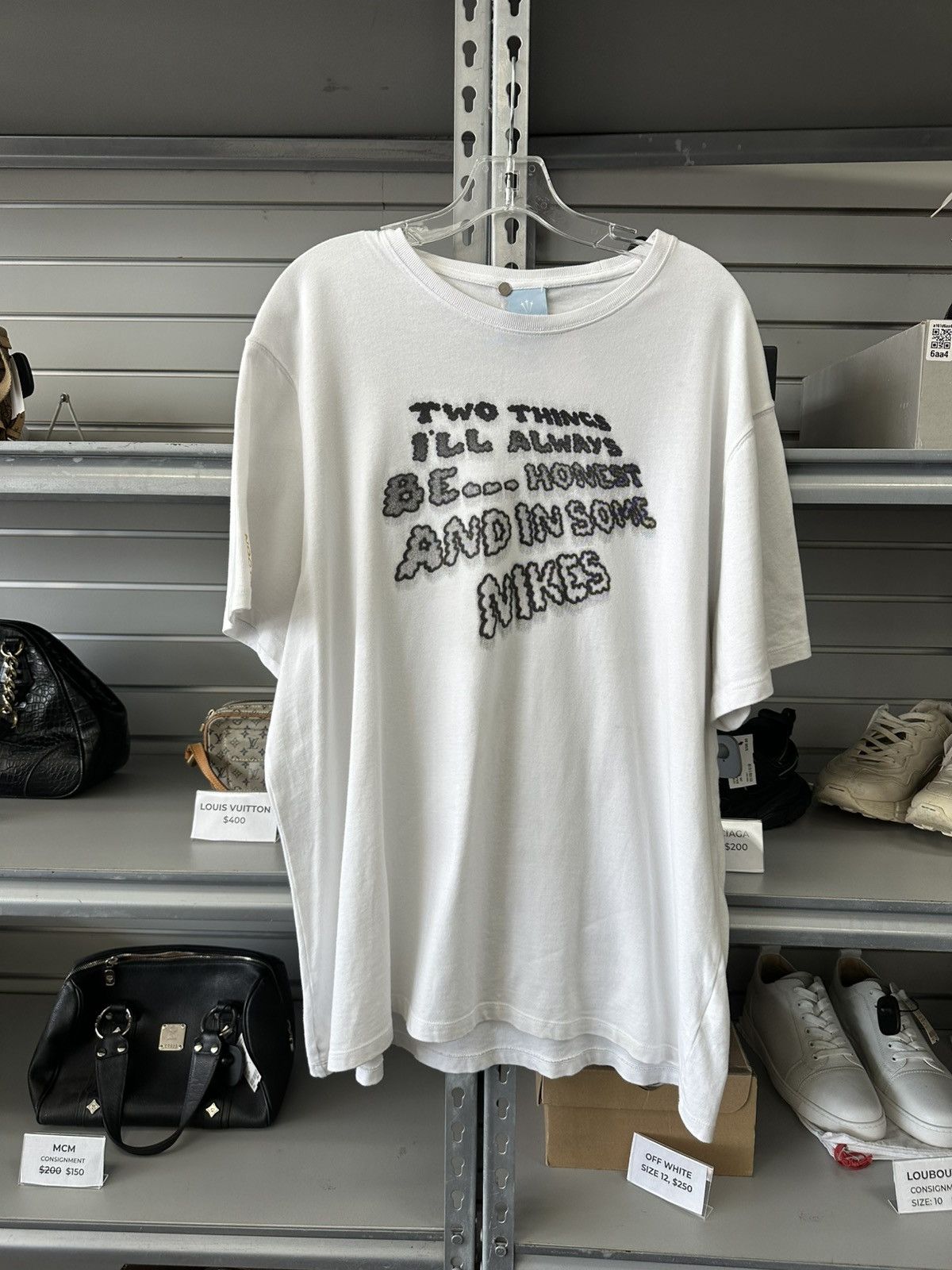 NOCTA × Nike NIKE NOCTA TWO THINGS ILL ALWAYS BE T-SHIRT WHITE XXL Size US XXL / EU 58 / 5 - 1 Thumbnail