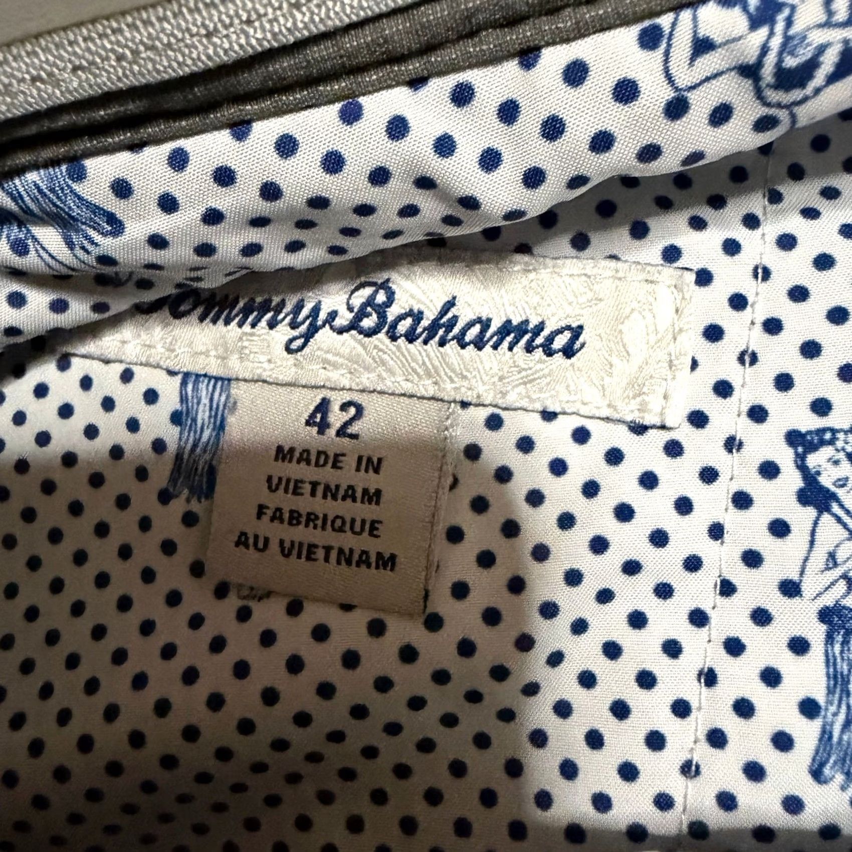 Tommy Bahama Tommy Bahama Mens Gray Performance Nylon Blend Shorts 42 Size US 42 / EU 58 - 5 Thumbnail