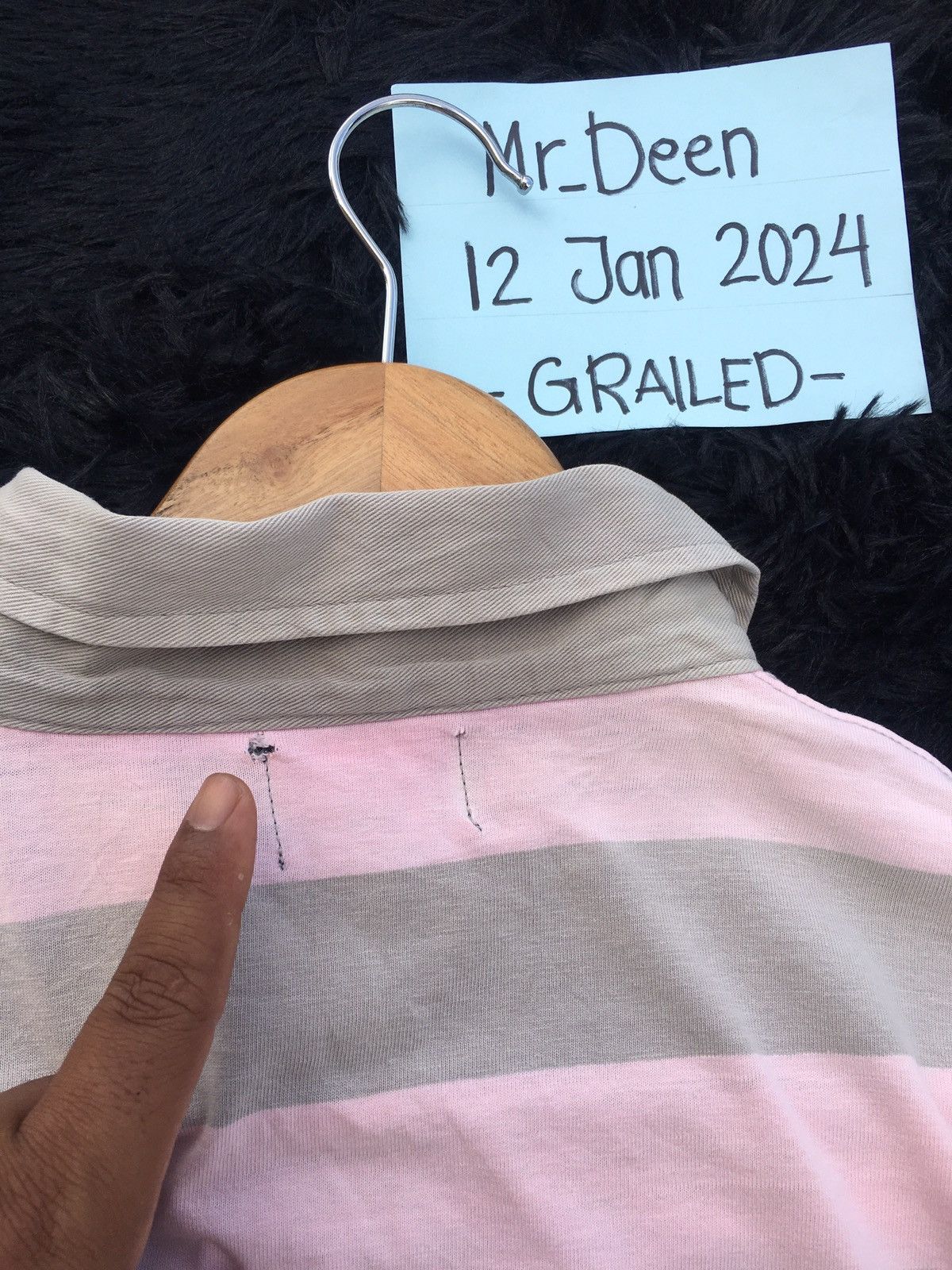 Stussy Rare Vintage Stussy Pink Stripes Collar Shirt Size US M / EU 48-50 / 2 - 18 Thumbnail