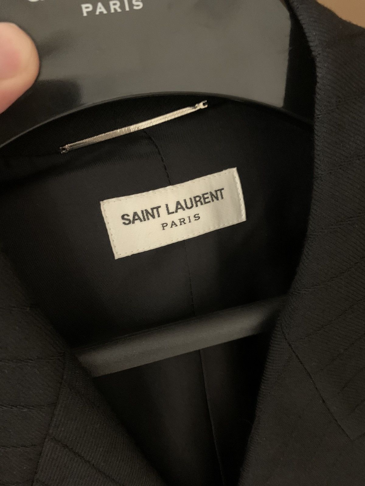 Saint Laurent Paris Saint Laurent 2023FW Stripe Padded blazer Size US M / EU 48-50 / 2 - 3 Thumbnail