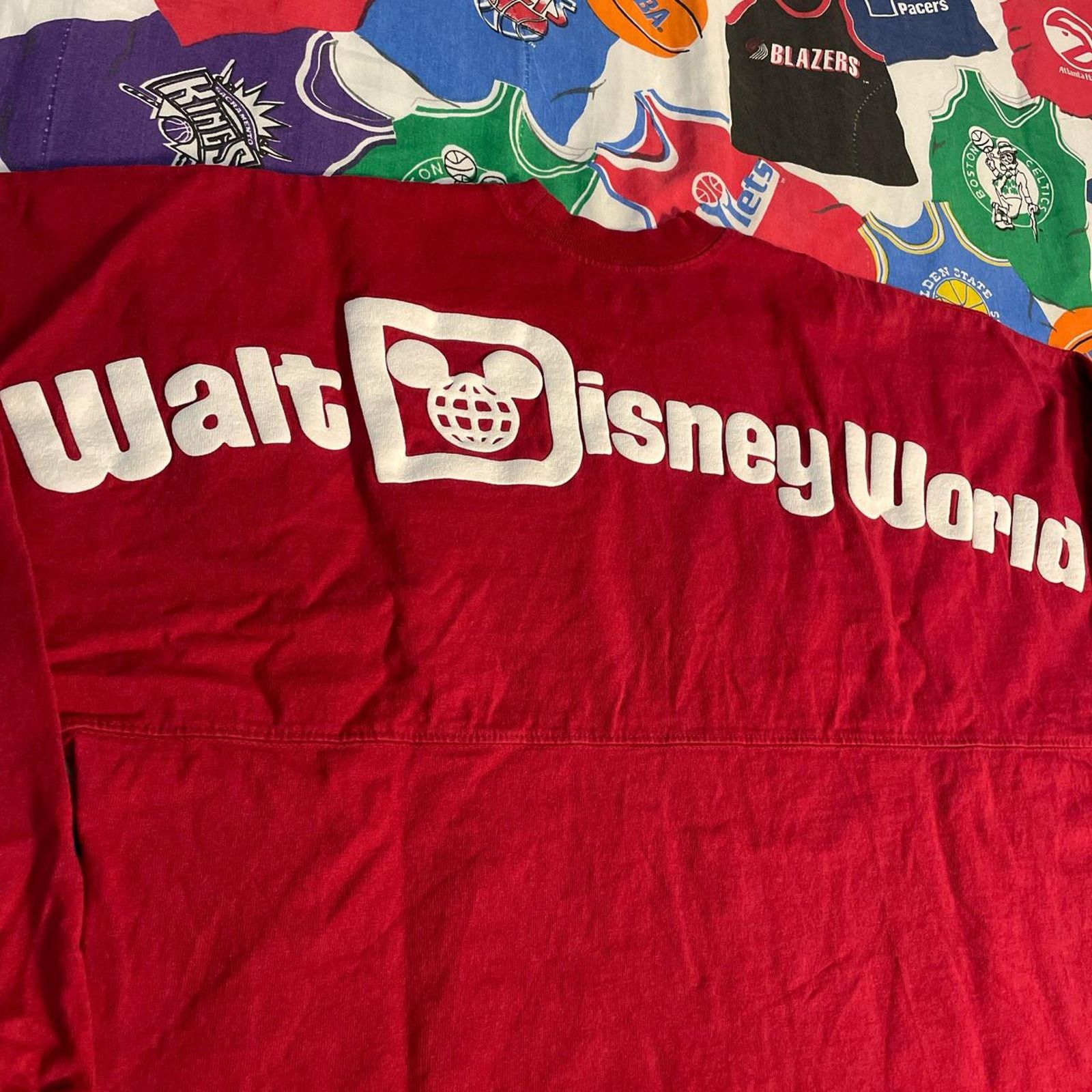 Disney Disney Spirit Jersey Red Parks Walt Disney World Resort Size US S / EU 44-46 / 1 - 4 Thumbnail