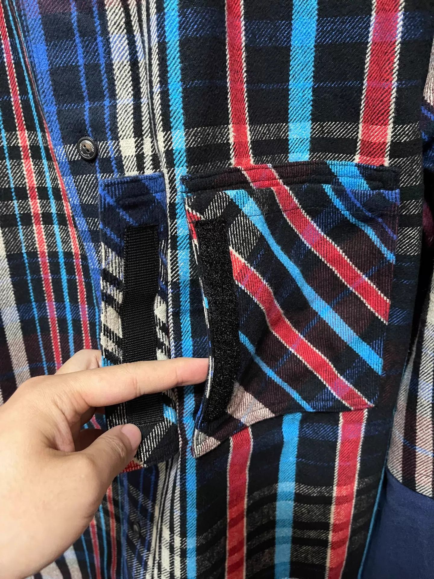 Off-White Off-White Color Block Reflective Sleeve Oversized Jacket Size US L / EU 52-54 / 3 - 5 Thumbnail
