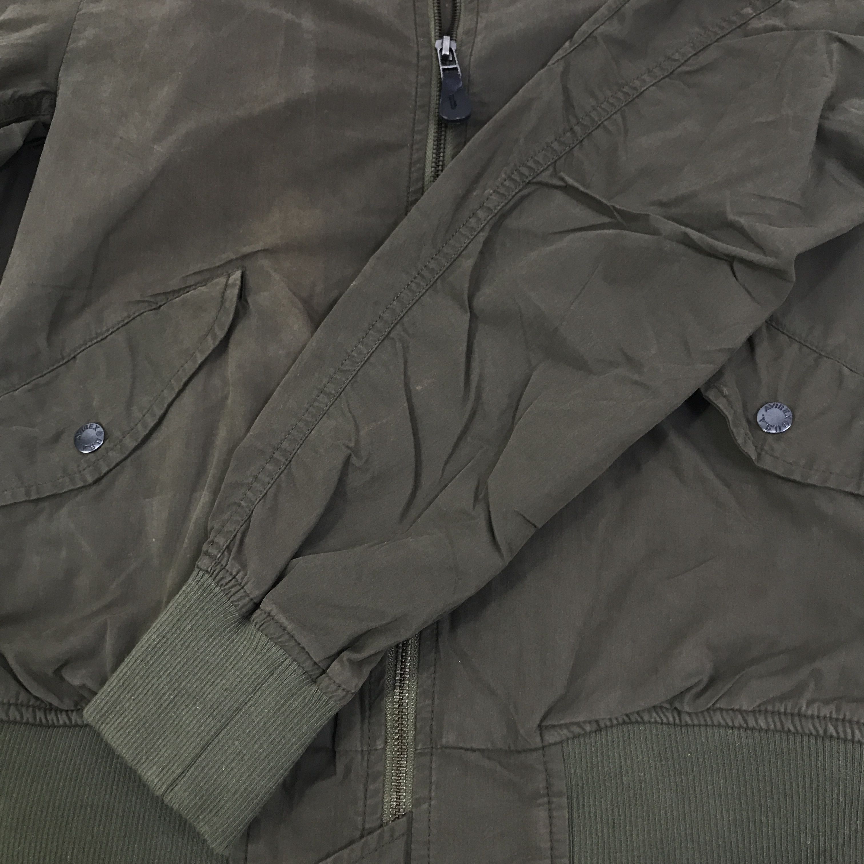 Avirex Vintage Avirex Army Faded Jacket Bomber K126B4 Size US M / EU 48-50 / 2 - 8 Thumbnail
