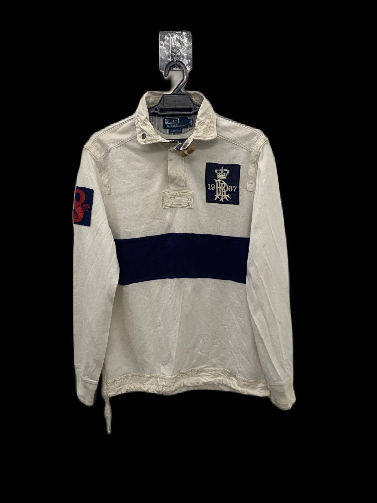 Polo Ralph Lauren VINTAGE POLO RALPH LAUREN RUGBY SHIRT MULTI COLOUR Size US S / EU 44-46 / 1 - 1 Thumbnail
