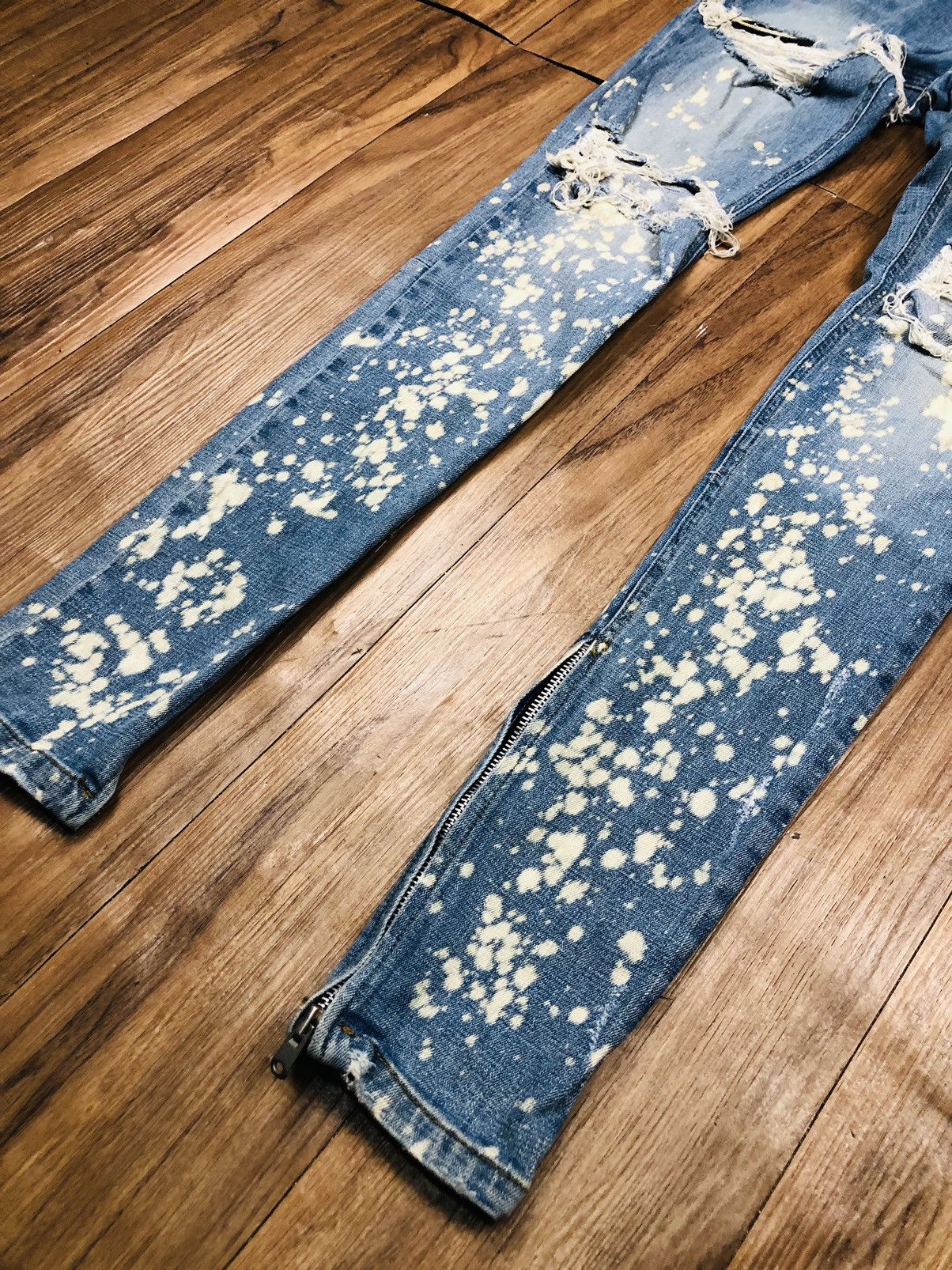 Japanese Brand Toro New Collection Skinny Jeans (34) Size US 30 / EU 46 - 9 Thumbnail