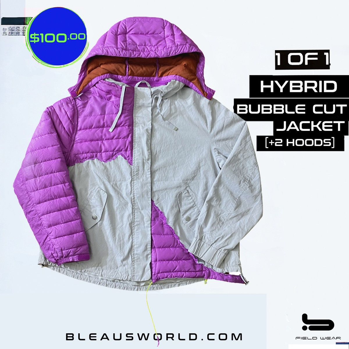 Other 1 of 1 Hybrid Bubble Cut Jacket Size US L / EU 52-54 / 3 - 1 Thumbnail