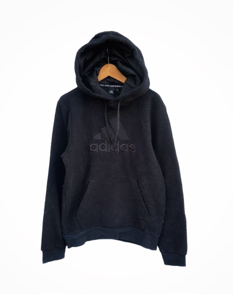 Adidas Adidas pullover fleece hoodie Size US M / EU 48-50 / 2 - 1 Thumbnail
