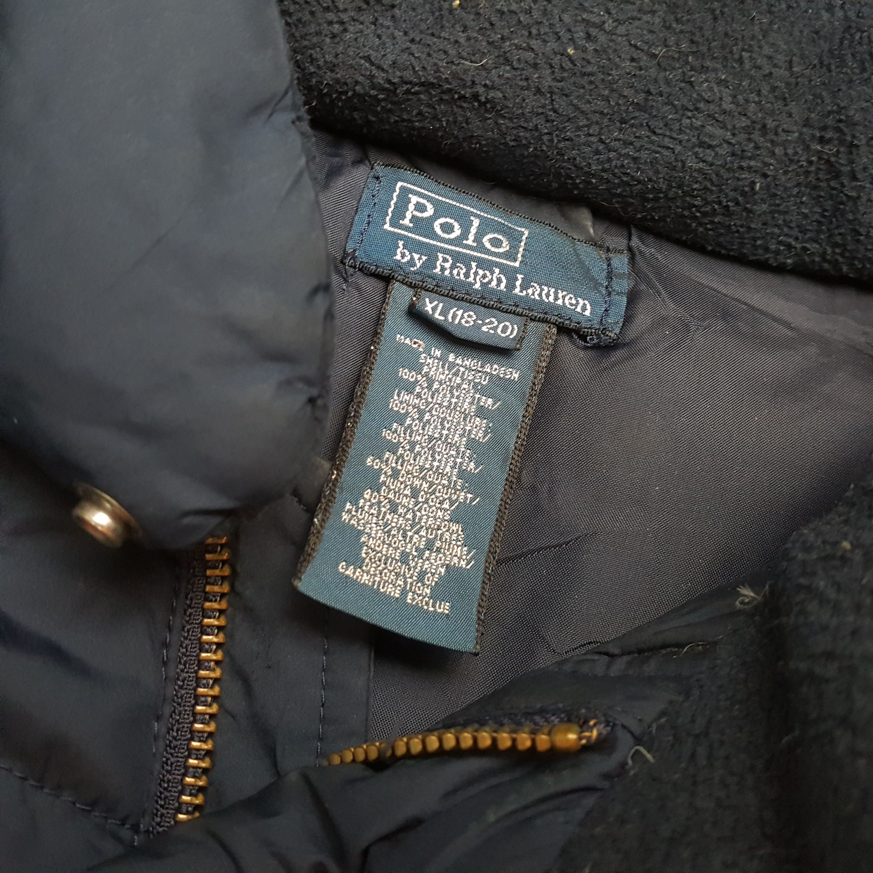 Polo Ralph Lauren × Vintage Vintage POLO by RALPH LAUREN Fashion Brand Puffer Jacket Size US L / EU 52-54 / 3 - 11 Thumbnail