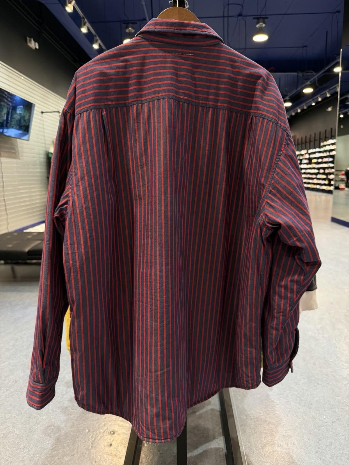 Supreme Supreme MM6 Maison Margiela Padded Shirt Stripe Size XL Size US XL / EU 56 / 4 - 8 Thumbnail