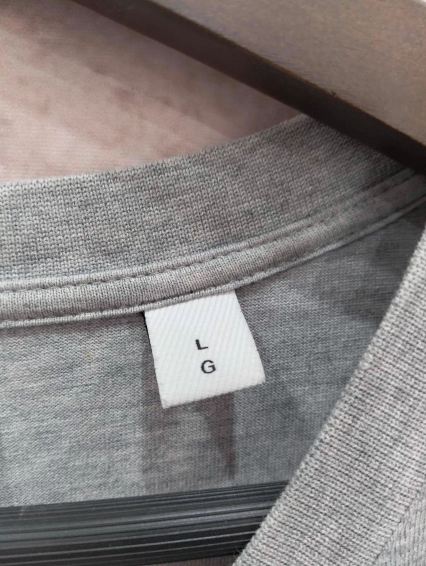 Burberry Burberry Logo Gray Short Sleeve T-shirt L Size US L / EU 52-54 / 3 - 4 Thumbnail