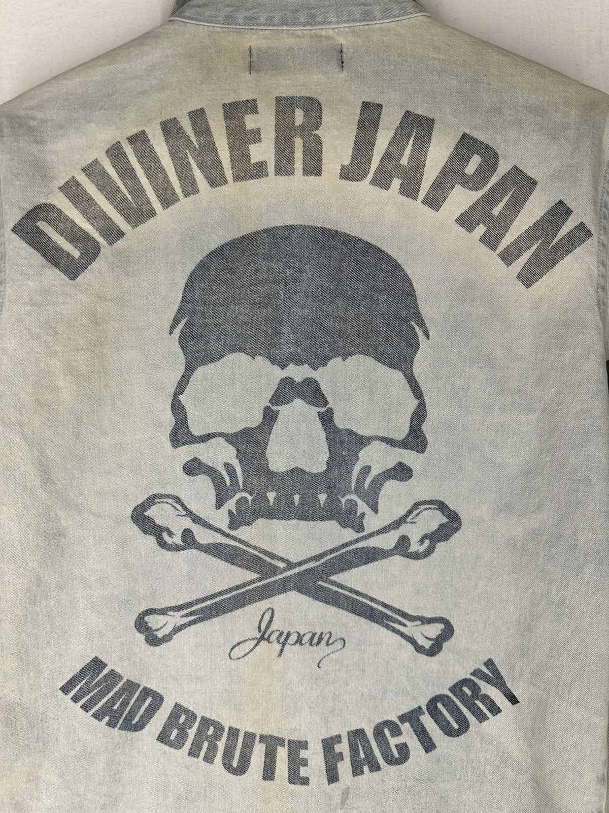 Japanese Brand Vintage 90's Diviner Japan Mad Brute Factory Long Sleeve Size US M / EU 48-50 / 2 - 13 Thumbnail