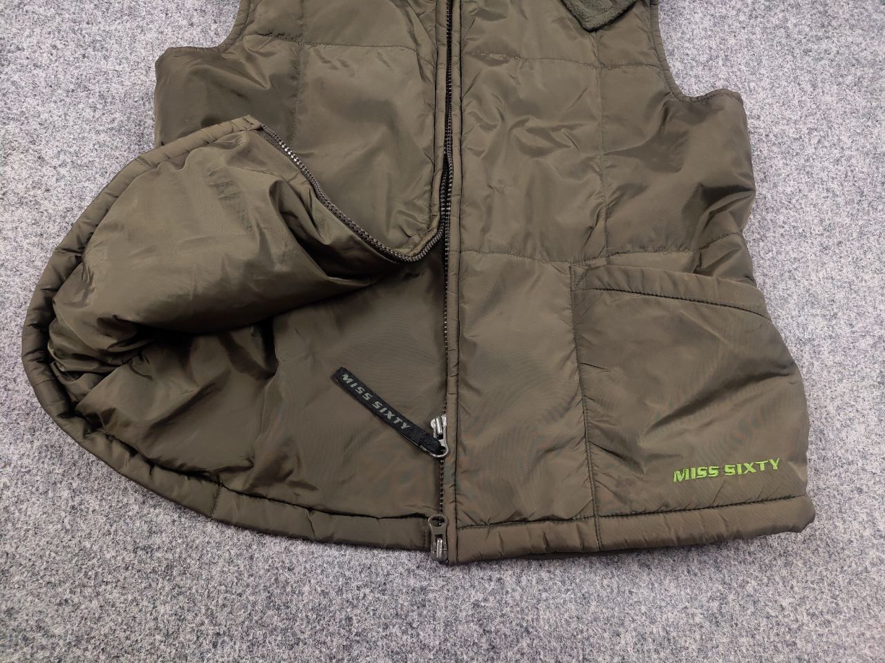 Miss Sixty Vintage Miss Sixty Y2K vest Zip up pocket hooded jacket Size L / US 10 / IT 46 - 5 Thumbnail