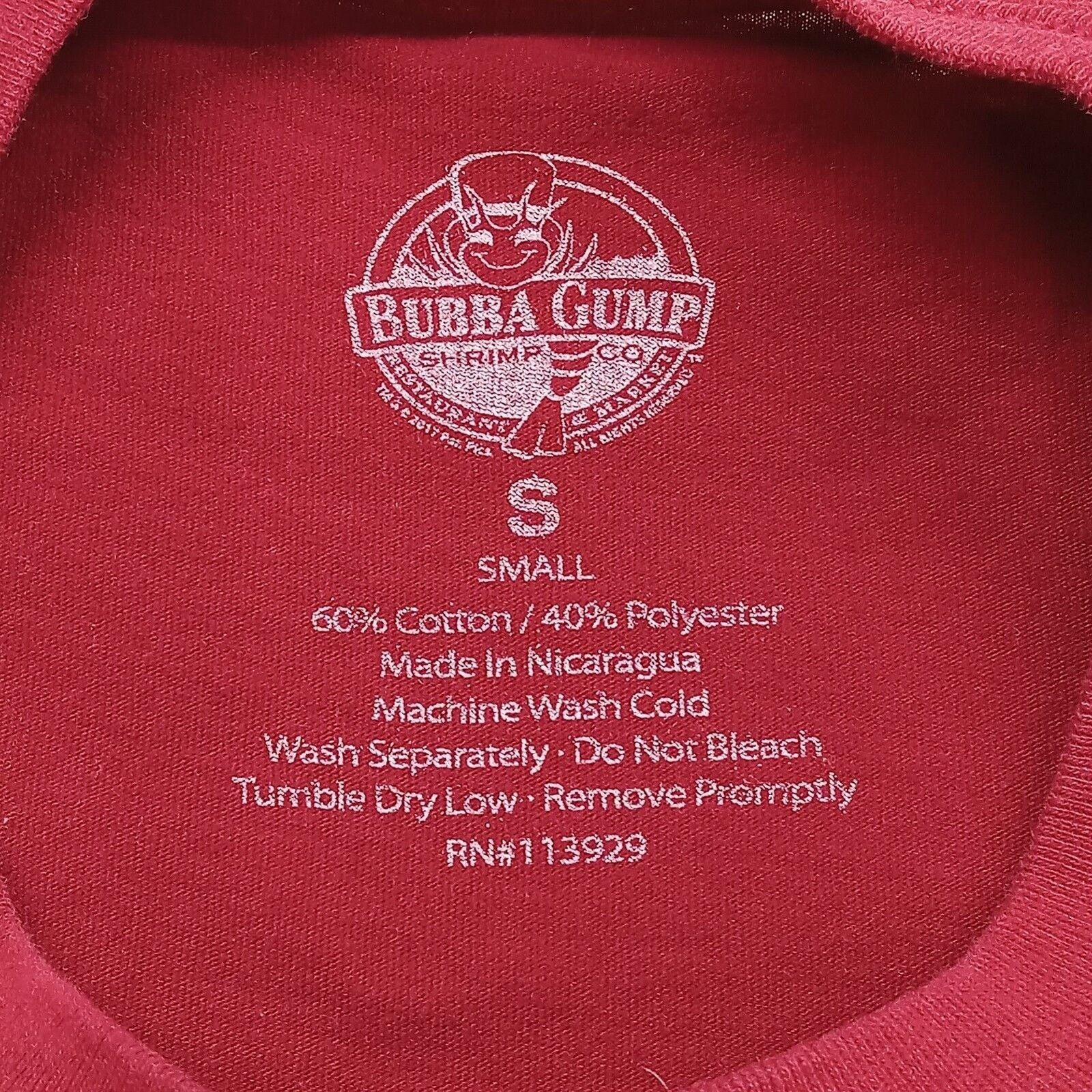 & Other Stories Bubba Gump Shrimp Co. T-Shirt S Men Stupid Is As Stupid Does Size US S / EU 44-46 / 1 - 3 Thumbnail