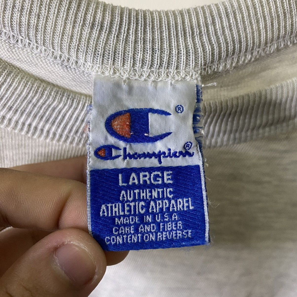 Champion Vintage 1990s Champion Spell Out OG Design Tee Size US XL / EU 56 / 4 - 3 Thumbnail