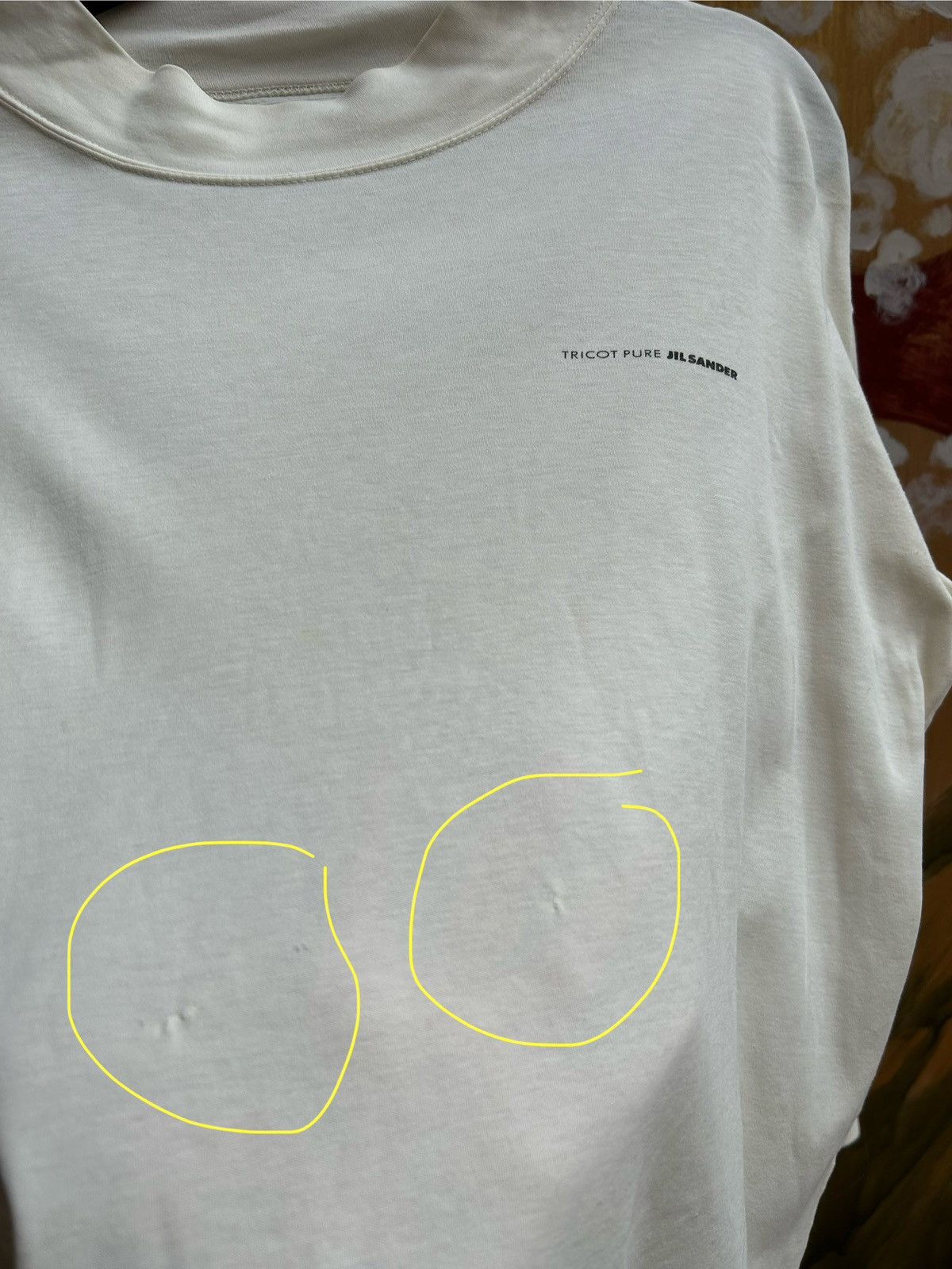 Jil Sander 90s Pure Tricot Pure Jil Sander Long Sleeve Mock Neck Tee Size L / US 10 / IT 46 - 9 Thumbnail