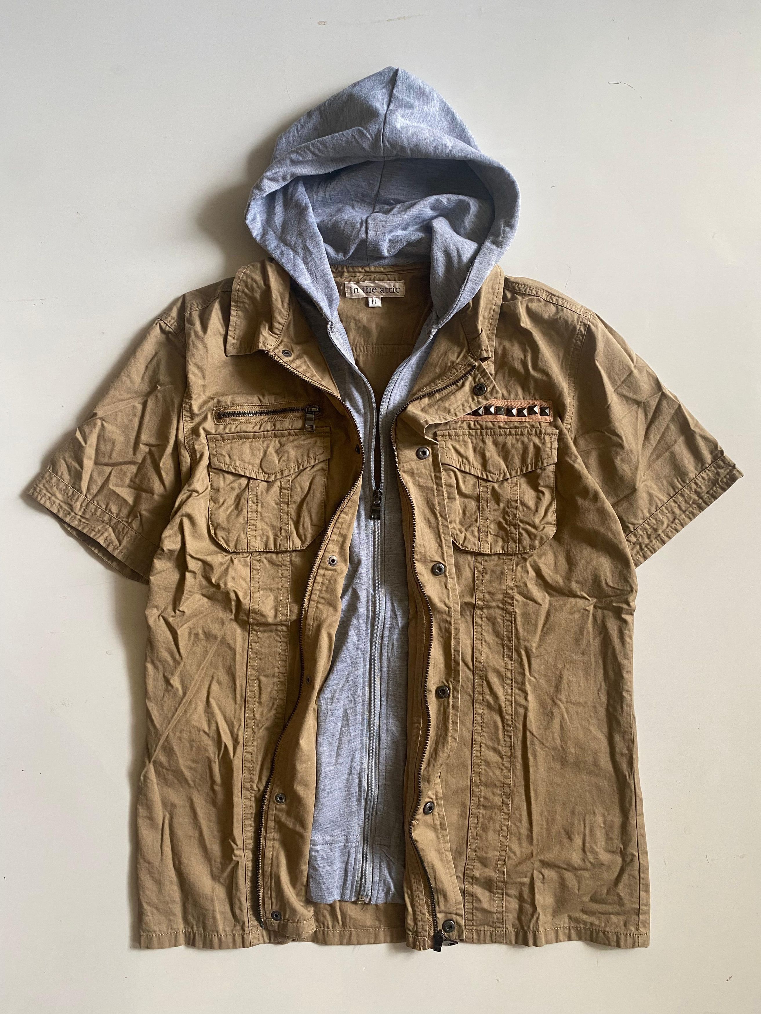 If Six Was Nine In the attic double layer button shirt Size US M / EU 48-50 / 2 - 1 Thumbnail