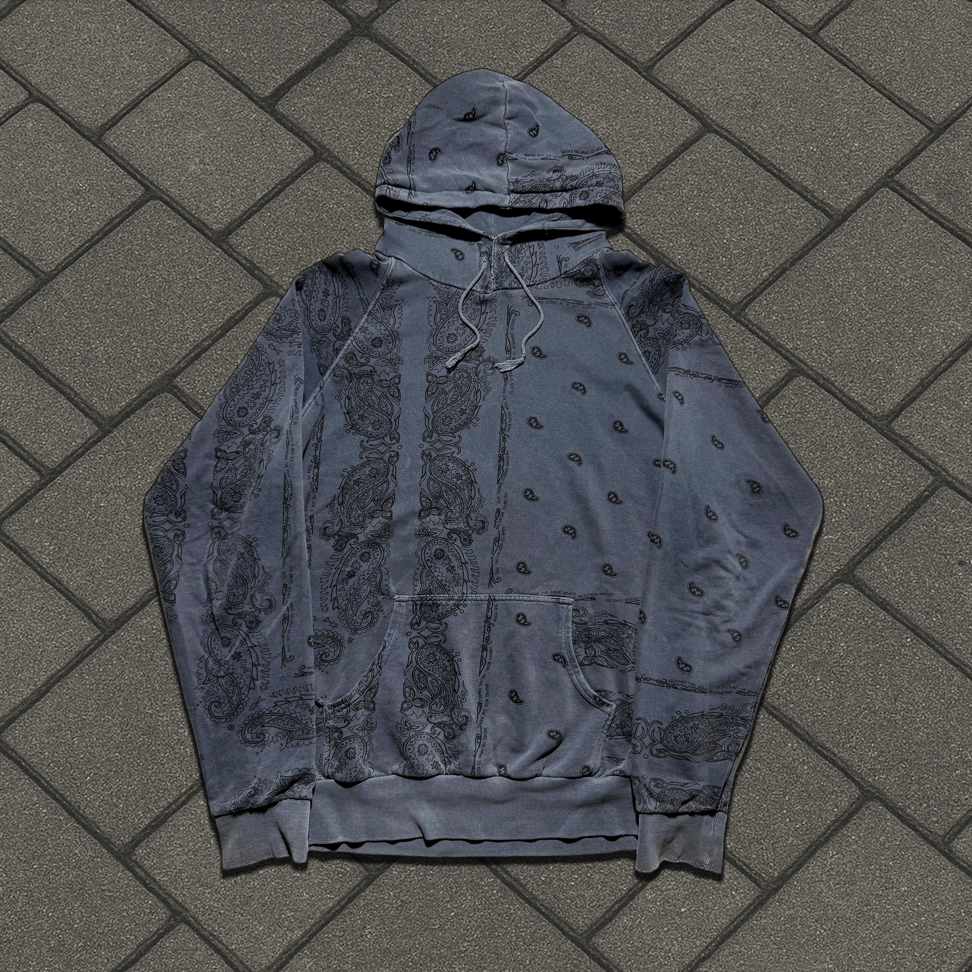 Raf Simons AW04 Raf Simons Paisley Hoodie | Grailed