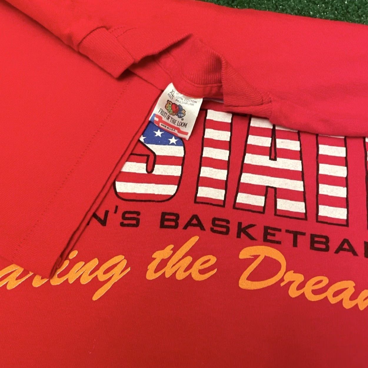 Vintage VINTAGE North Carolina State Womens Basketball Converse USA Shirt Men XL Red 80s 90s College Sports University USA T-Shirt Mens XL Size XL / US 12-14 / IT 48-50 - 3 Thumbnail