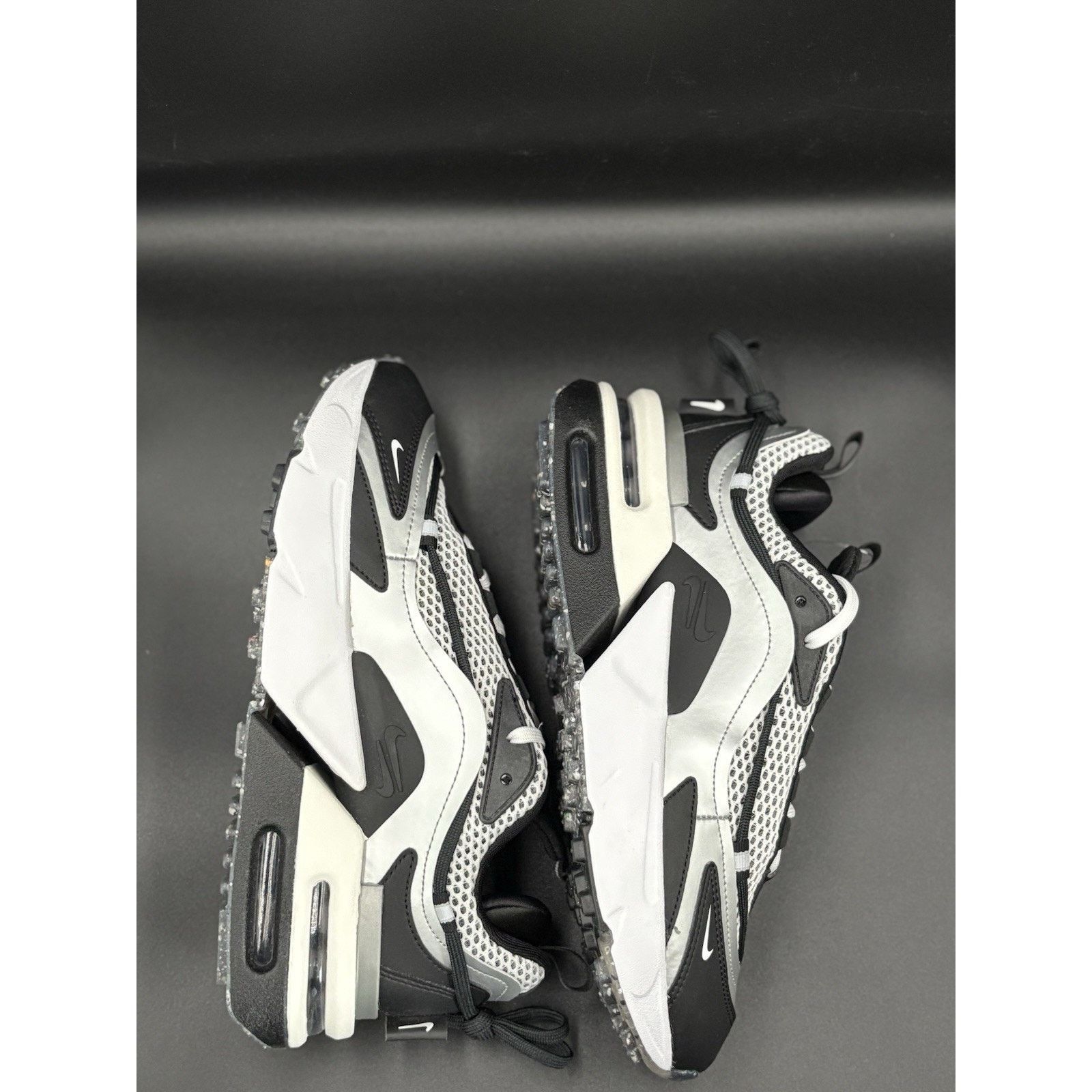 Nike Nike Air Max Furyosa Trainers 8.5 Women's Silver Grey & Blk Size US 8.5 / IT 38.5 - 4 Thumbnail