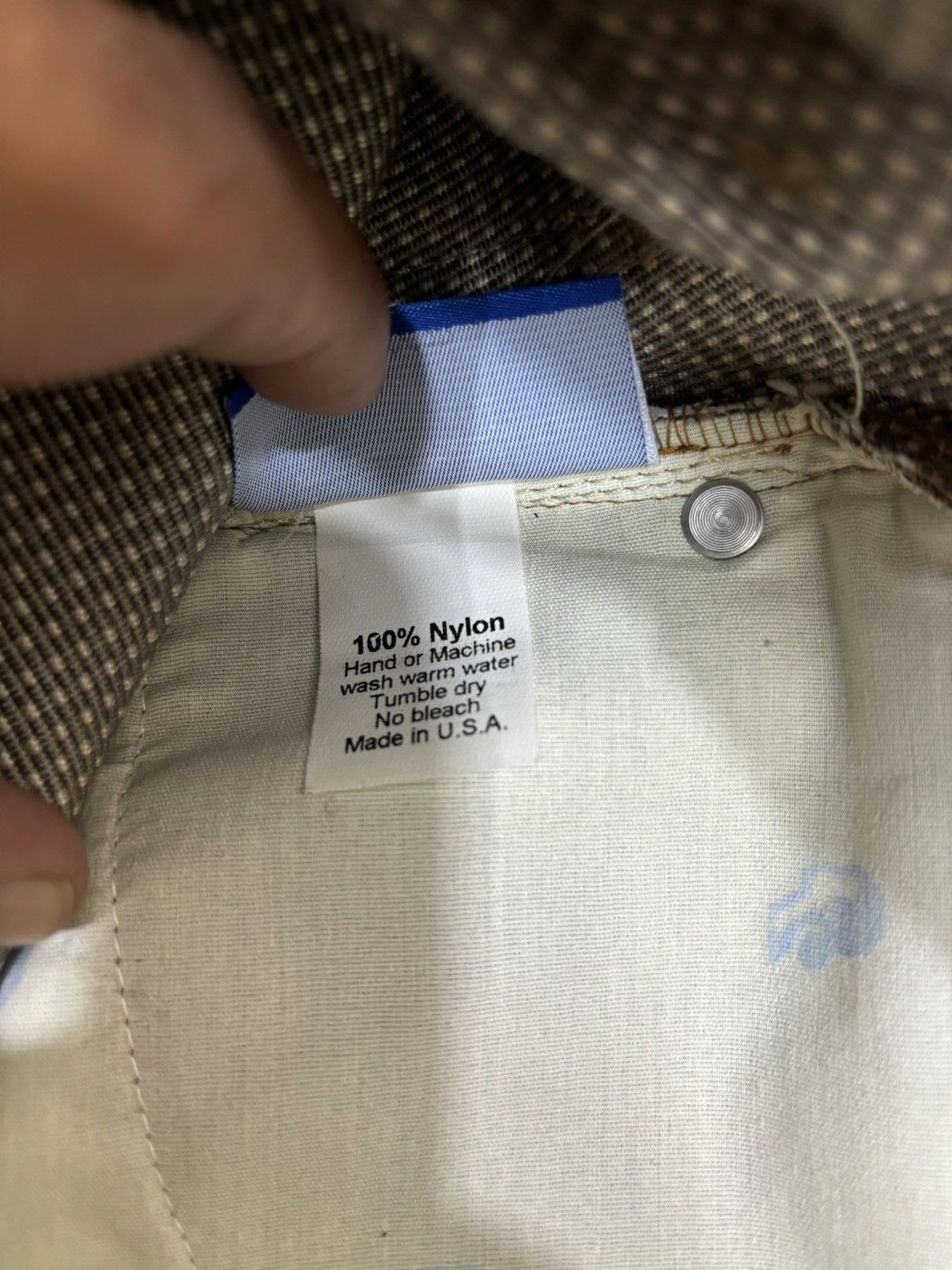 Other 💥Vintage Loose Melodic Minor USA Sturdy Nylon Denim F505 Size US 33 - 18 Thumbnail
